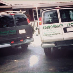 Adirondack Electric Service Vans Rear View